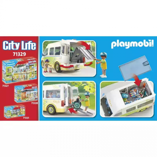 PLAYMOBIL CITY LIFE ΣΧΟΛΙΚΟ ΛΕΩΦΟΡΕΙΟ 71329