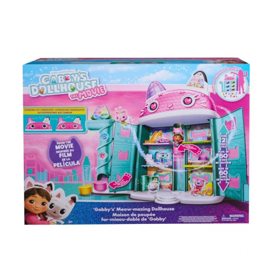 SPIN MASTER GABBY'S DOLLHOUSE THE MOVIE MEOW-MAZING - ΚΟΥΚΛΟΣΠΙΤΟ ΤΗΣ GABBY 6074334