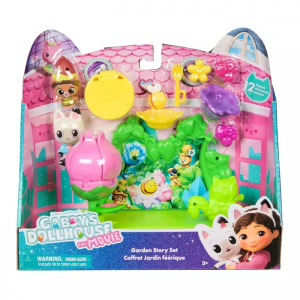 SPIN MASTER GABBY'S DOLLHOUSE MOVIE - GARDEN STORY SET 6074117