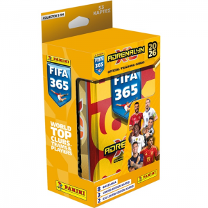 PANINI FIFA 365 2026 ADRENALYN ΜΕΓΑΛΗ ΜΕΤΑΛΛΙΚΗ ΘΗΚΗ ΜΕ 53 ΚΑΡΤΕΣ 113606