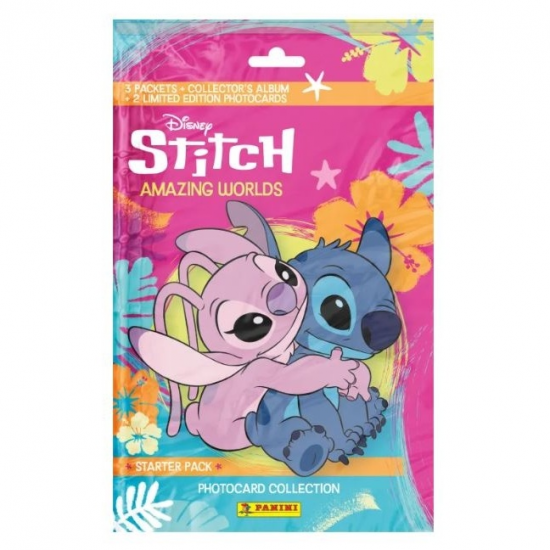 PANINI ΑΛΜΠΟΥΜ STITCH STARTER PACK ΜΕ 17 ΦΩΤΟΚΑΡΤΕΣ 114291