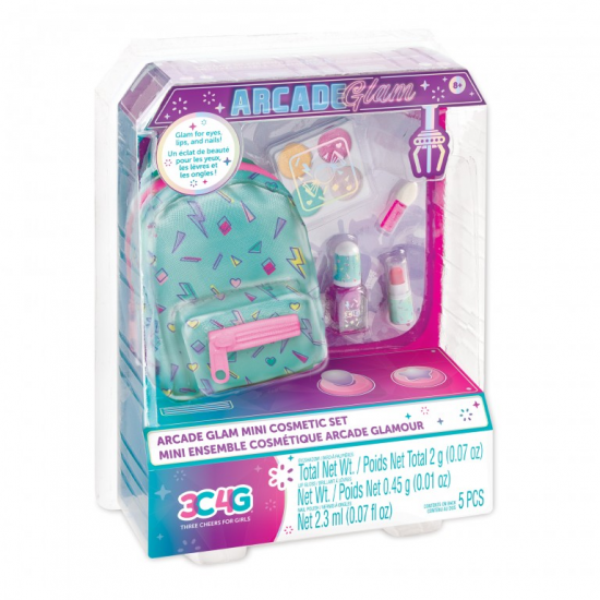 MAKE IT REAL 3C 4G ACRADE GLAM MINI COSMETIC SET ΓΑΛΑΖΙΟ 10064