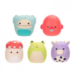 SQUISHMALLOWS SQUOOSHEMS ΣΑΚΟΥΛΑΚΙ ΜΕ ΖΟΥΛΗΧΤΗ ΦΙΓΟΥΡΑ VIP SQUAD 6ΕΚ. ΔΙΑΦΟΡΑ ΣΧΕΔΙΑ