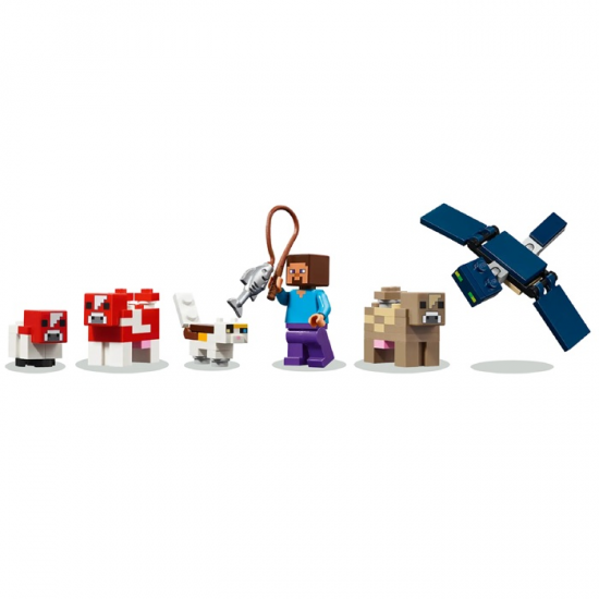LEGO MINECRAFT - THE MOOSHROOM HOUSE 21270