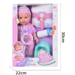 MARTIN TOYS ΜΩΡΑΚΙ 30 ΕΚ. ΜΕ ΗΧΟΥΣ ΠΑΝΑ ΚΑΙ ΑΞΕΣΟΥΑΡ HX618-8