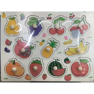 MARTIN TOYS ΞΥΛΙΝΑ ΠΑΖΛ ΣΦΗΝΩΜΑΤΑ ΜΕ ΦΡΟΥΤΑ 30X23 ΕΚ. RT-06