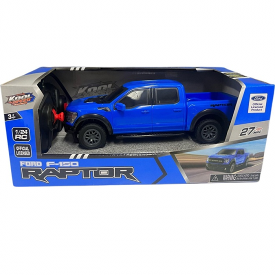 KOOL SPEED ΤΗΛΕΚΑΤΕΥΘΥΝΟΜΕΝΟ ΑΥΤΟΚΙΝΗΤΟ 1:16 FORD F-150 RAPTOR ΜΠΛΕ 10652