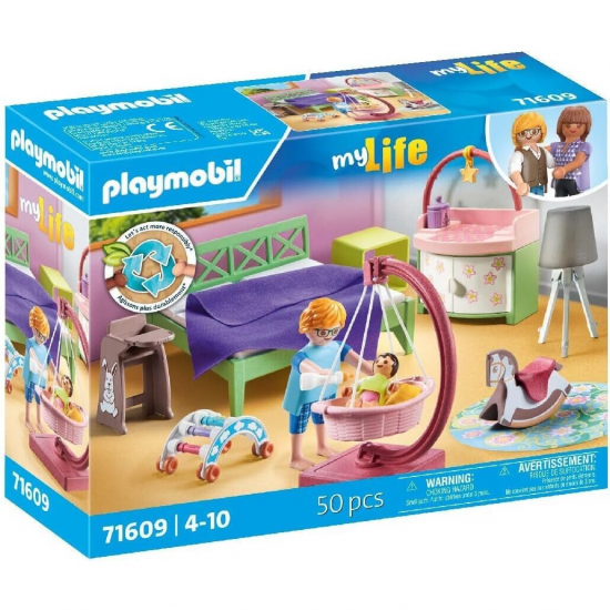 PLAYMOBIL MY LIFE - ΥΠΝΟΔΩΜΑΤΙΟ ΜΕ ΚΟΥΝΙΑ 71609