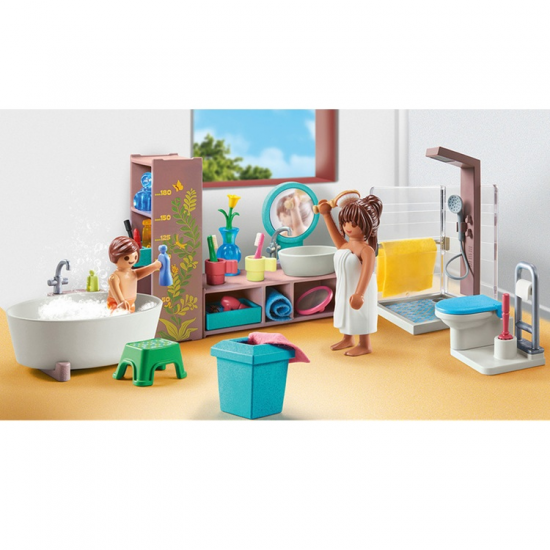 PLAYMOBIL MY LIFE - ΜΟΝΤΕΡΝΟ ΣΠΙΤΙ ΜΟΝΤΕΡΝΟ ΜΠΑΝΙΟ 71611