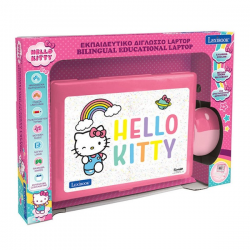 LEXIBOOK ΗΛΕΚΤΡΟΝΙΚΟ ΠΑΙΔΙΚΟ ΕΚΠΑΙΔΕΥΤΙΚΟ LAPTOP ΔΙΓΛΩΣΣΟ HELLO KITTY 820-18505