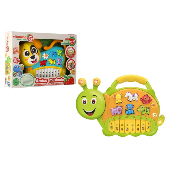 VITAMINA G ΜΟΥΣΙΚΟ ΠΙΑΝΑΚΙ ΚΙΤΡΙΝΟ ΣΚΥΛΑΚΙ 056430