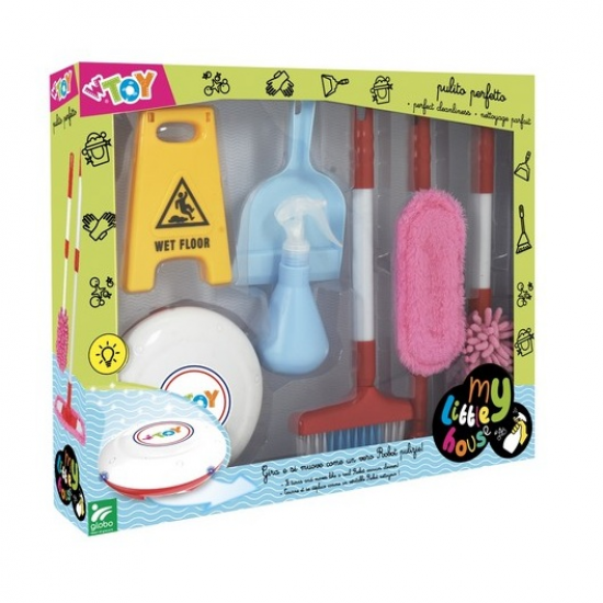 W' TOYS ΣΕΤ ΚΑΘΑΡΙΣΜΟΥ ΜΕ ΣΚΟΥΠΑ ΡΟΜΠΟΤ 408994