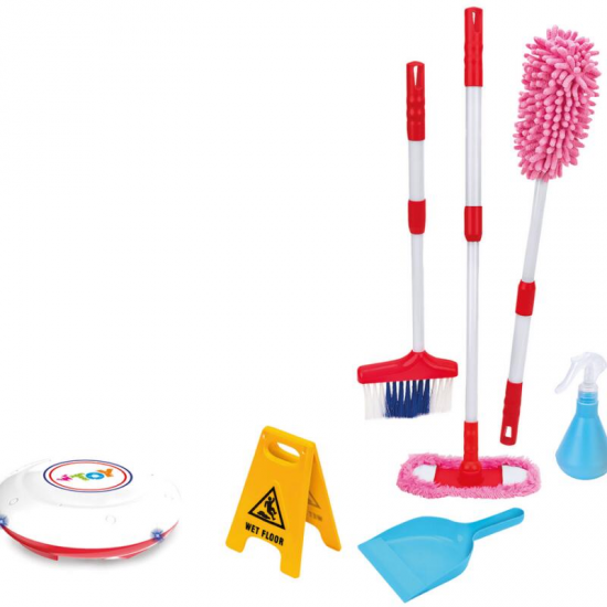 W' TOYS ΣΕΤ ΚΑΘΑΡΙΣΜΟΥ ΜΕ ΣΚΟΥΠΑ ΡΟΜΠΟΤ 408994