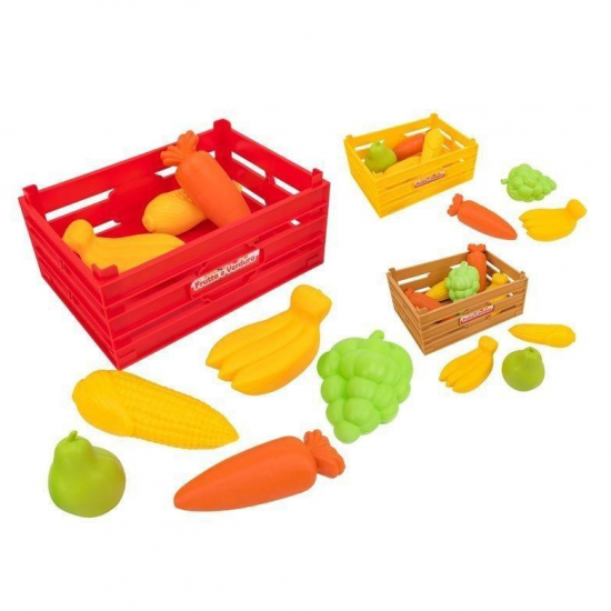 W' TOYS ΣΕΤ ΦΡΟΥΤΑ ΛΑΧΑΝΙΚΑ ΣΕ ΚΑΛΑΘΑΚΙ 8 ΤΕΜ. 413974