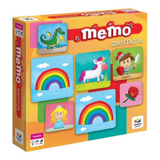 ΔΕΣΥΛΛΑΣ ΕΠΙΤΡΑΠΕΖΙΟ ΠΑΙΧΝΙΔΙ MEMO ΦΑΝΤΑΣΙΑ 101601
