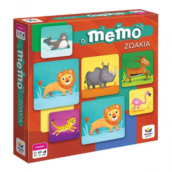 ΔΕΣΥΛΛΑΣ ΕΠΙΤΡΑΠΕΖΙΟ ΠΑΙΧΝΙΔΙ MEMO ΖΩΑΚΙΑ 101602