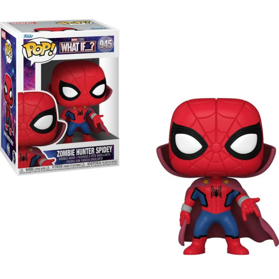 FUNKO POP WHAT IF ZOMBIE HUNTER SPIDEY #945 573801