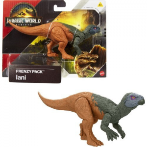 MATTEL JURASSIC WORLD REBIRTH - ΔΕΙΝΟΣΑΥΡΟΣ FRENZY PACK IANI JGB72 / JCL52