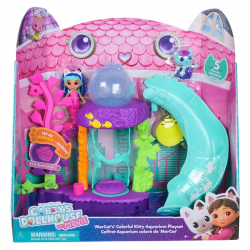 SPIN MASTER GABBY'S DOLLHOUSE MOVIE - MERCAT'S COLORFUL KITTY AQUARIUM PLAYSET 6074401