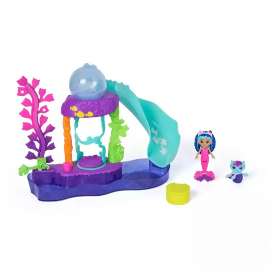 SPIN MASTER GABBY'S DOLLHOUSE MOVIE - MERCAT'S COLORFUL KITTY AQUARIUM PLAYSET 6074401