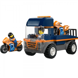 LEGO CITY MOTORCYCLE TRANSPORTER 60491