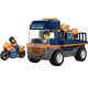 LEGO CITY MOTORCYCLE TRANSPORTER 60491