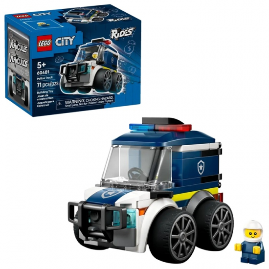 LEGO CITY RIDES - POLICE TRUCK 60481