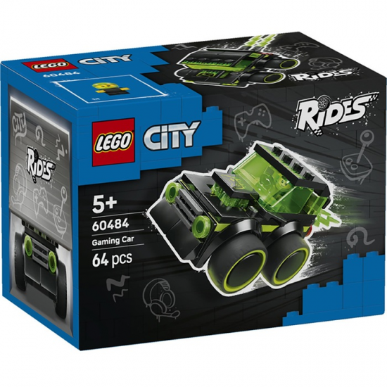 LEGO CITY RIDES - GAMING RACE CAR 60484