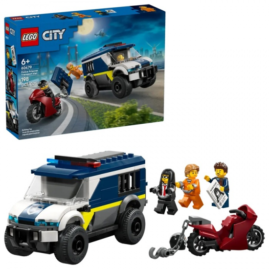 LEGO CITY - POLICE PRISONER TRANSPORT VAN 60479
