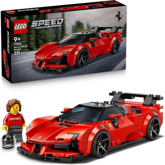 LEGO SPEED CHAMPIONS - FERRARI SF90 XX STRADALE SPORTS CAR 77254