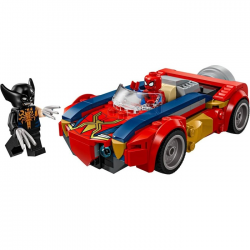 LEGO MARVEL - SPIDER-MAN CAR VS VENOMIZED WOLVERINE 76336