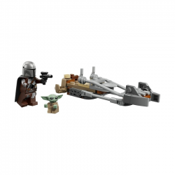 LEGO STAR WARS - THE MANDALORIAN AND GROGU'S SPEEDER BIKE 75436