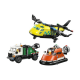 LEGO CITY - AIRPLANE SERVICE TRUCK AND HOVERCRAFT REMIX 60505