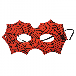 ΑΠΟΚΡΙΑΤΙΚΗ ΜΑΣΚΑ ΜΑΤΙΩΝ ΚΟΚΚΙΝΗ ΜΕ ΜΑΥΡΕΣ ΓΡΑΜΜΕΣ SPIDERMAN 19x10EK. 3-2681