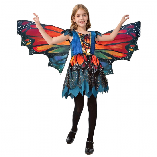 ΑΠΟΚΡΙΑΤΙΚΗ ΣΤΟΛΗ ΠΑΙΔΙΚΗ 11-14 ΕΤΩΝ GOTHIC ΝΕΡΑΪΔΑ ΜΕ ΦΤΕΡΑ 3-2713