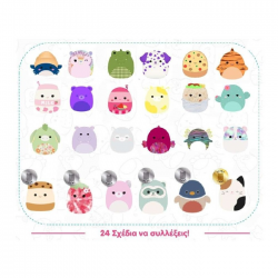 ΛΟΥΤΡΙΝΟ MICROMALLOWS BY SQUISHMALLOWS ΕΚΠΛΗΞΗ ΣΕ ΚΑΨΟΥΛΑ 6CM SQMM040ES5 / JWSM0040-W5