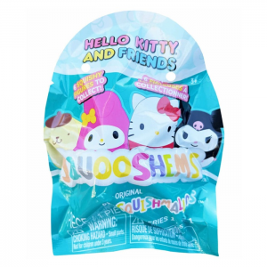 SQUISHMALLOWS SQUOOSHEMS ΣΑΝΡΙΟ ΣΑΚΟΥΛΑΚΙ ΜΕ ΖΟΥΛΗΧΤΗ ΦΙΓΟΥΡΑ 6ΕΚ. HELLO KITTY AND KUROMI