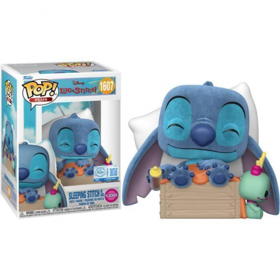 FUNKO POP PLUS DISNEY LILO AND STITCH : SLEEPING STITCH IN BOX #1607 882125