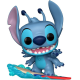 FUNKO POP DISNEY LILO AND STITCH : STITCH ON SURFBOARD #1594 879491