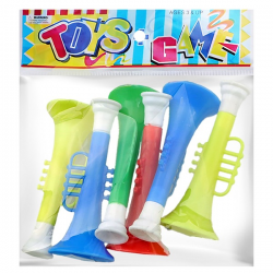 ΑΠΟΚΡΙΑΤΙΚΕΣ ΚΑΡΑΜΟΥΖΕΣ ΠΛΑΣΤΙΚΕΣ ΜΙΚΡΕΣ 9 ΕΚ. ΣΕΤ 6 ΤΕΜ. 3-2548