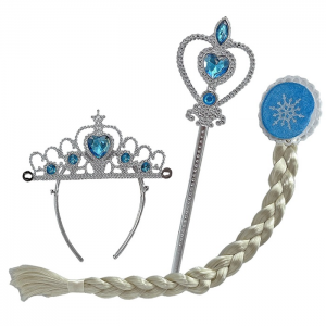 ΑΠΟΚΡΙΑΤΙΚΟ ΣΕΤ ΠΡΙΓΚΙΠΙΣΣΑΣ 3τεμ 30Χ18CM 3-2546