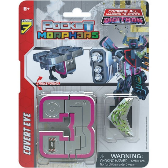 JUST TOYS POCKET MORPHERS SERIES 3 COVERT EYE No 3 6950