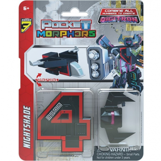 JUST TOYS POCKET MORPHERS SERIES 3 NIGHTSHADE No 4 6950
