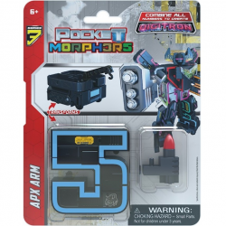 JUST TOYS POCKET MORPHERS SERIES 3 APX ARM No 5 6950
