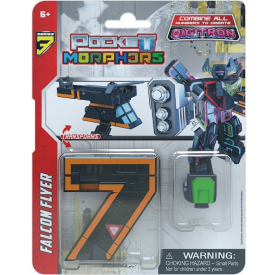 JUST TOYS POCKET MORPHERS SERIES 3 FALCON FLYER  No 7 6950