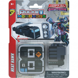 JUST TOYS POCKET MORPHERS SERIES 3 HEAT HAWK No 8 6950