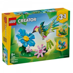 LEGO CREATOR 3 IN 1 - WILD ANIMALS - COLORFUL HUMMINGBIRD 31384