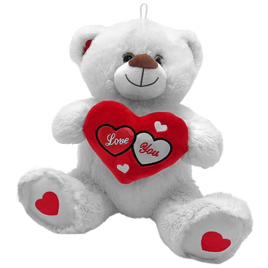 ΛΟΥΤΡΙΝΟ ΑΡΚΟΥΔΑΚΙ ΜΕ ΚΑΡΔΙΑ 30CM 79-529