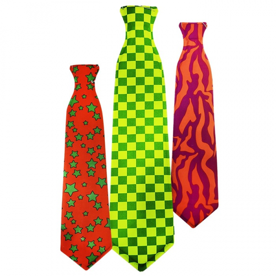 ΑΠΟΚΡΙΑΤΙΚΗ ΓΡΑΒΑΤΑ ΠΛΑΣΤΙΚΗ ΔΙΑΦΟΡΑ ΧΡΩΜΑΤΑ 42Χ10CM 3-1971