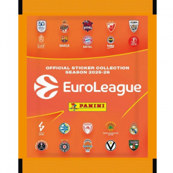 PANINI EUROLEAGUE 2026 ΦΑΚΕΛΑΚΙ ΜΕ 5 ΑΥΤΟΚΟΛΛΗΤΑ 115414